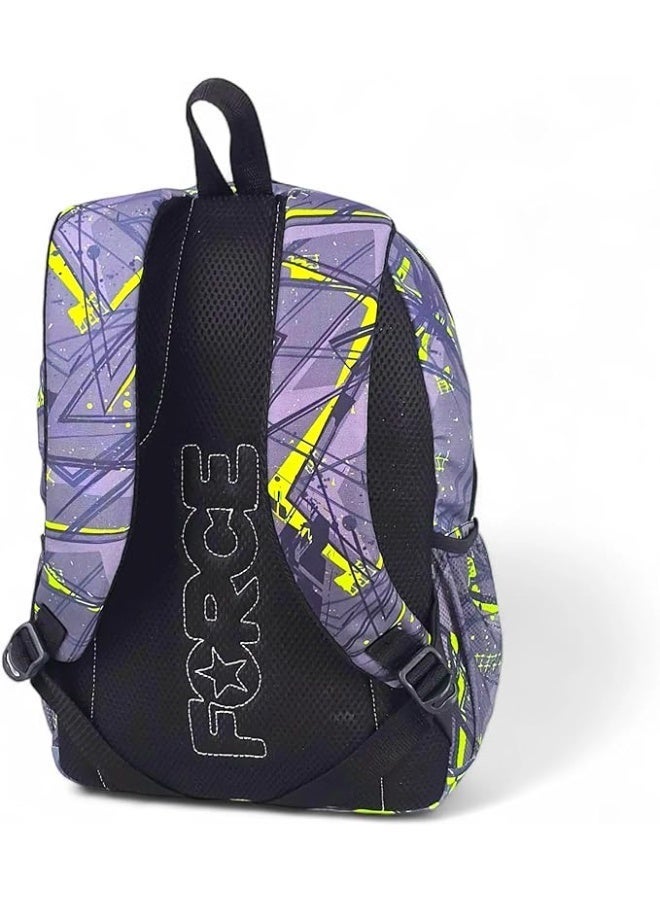 Force Backpack Unisex -Gray Camouflage pattern - Image 4