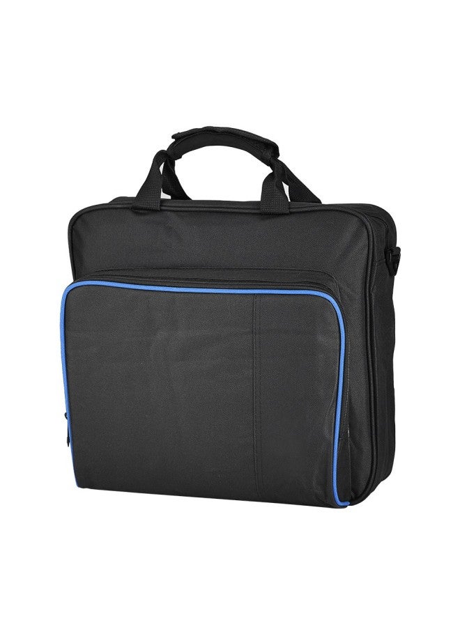 klarako Travel Carrying Case for PS4 Systems, Portable Shoulder Bag for Play Station, VR Gear, Console Equipment ect Cool Black - Image 1