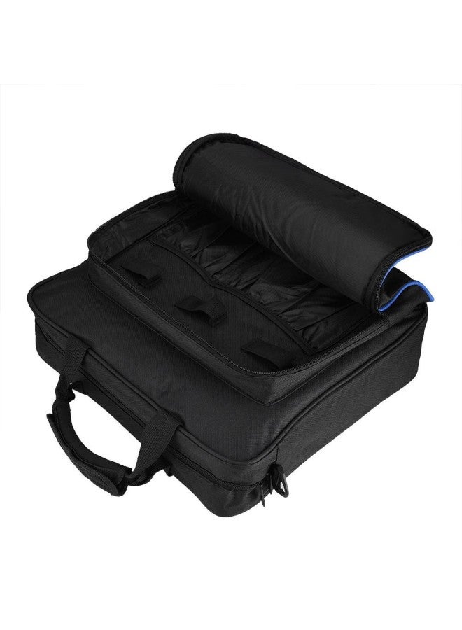 klarako Travel Carrying Case for PS4 Systems, Portable Shoulder Bag for Play Station, VR Gear, Console Equipment ect Cool Black - Image 5