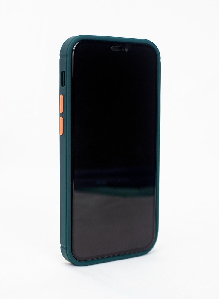 iPhone 12 Case, Protective Back Cover Case for iPhone 12 6.1" Green - Image 4