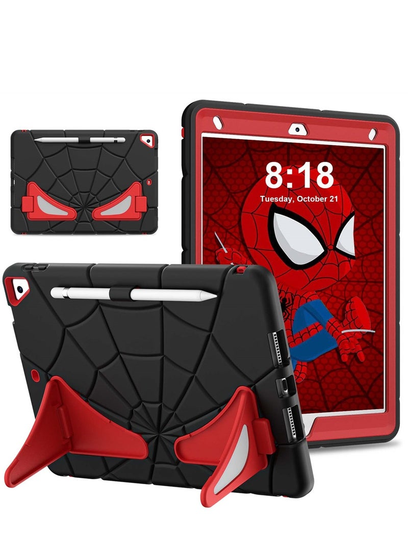 Ipad 9th/8th/7th Generation 10.2-Inch Case for Kids Shockproof Protective Cover with Pencil Holder Shoulder Strap Kickstand for Kids Children  - Image 1