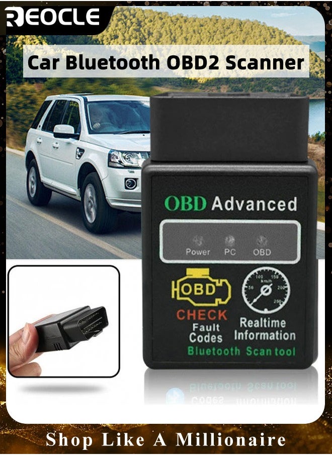 REOCLE - Car OBD2 Scanner Code Reader Engine Fault Scanner Automobile Fault Detector CAN Diagnostic Scan Tool for All OBD II Protocol Cars - Image 1