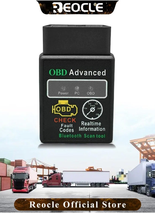 REOCLE - Car OBD2 Scanner Code Reader Engine Fault Scanner Automobile Fault Detector CAN Diagnostic Scan Tool for All OBD II Protocol Cars - Image 1