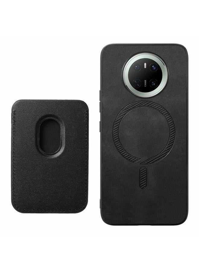 S-TOP Case For Huawei Mate 70 Pro Retro Magsafe Card Bag PU Back Cover Phone Case - Image 5