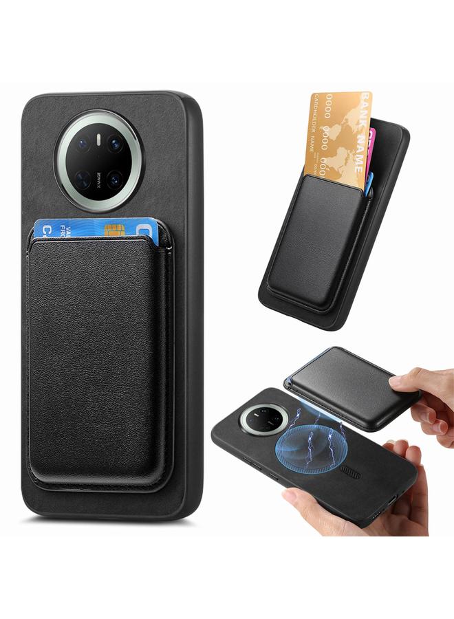 S-TOP Case For Huawei Mate 70 Pro Retro Magsafe Card Bag PU Back Cover Phone Case - Image 1