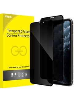 Privacy Full Coverage Screen Protector For IPhone 11 Pro Max And Xs Max 6.5 Inch Anti Spy Tempered Glass Film Edge To Edge Protection Case Friendly 2 Pack