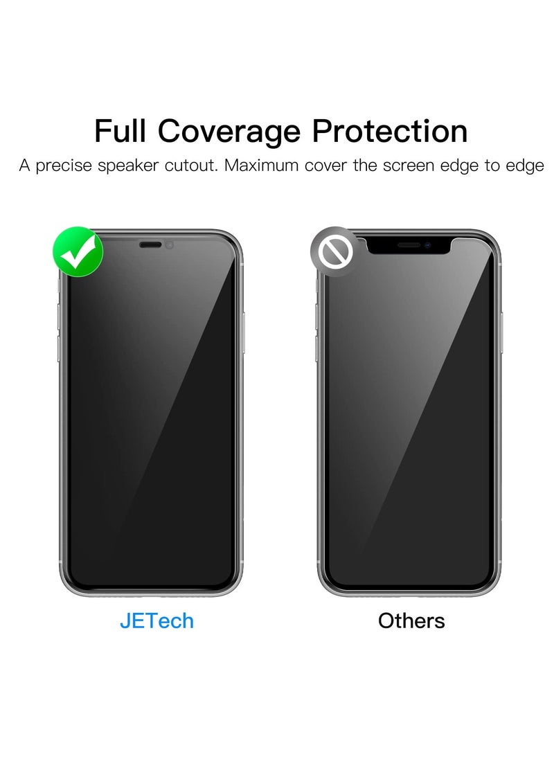 Jetech - Privacy Full Coverage Screen Protector For IPhone 11 Pro Max And Xs Max 6.5 Inch Anti Spy Tempered Glass Film Edge To Edge Protection Case Friendly 2 Pack - Image 1