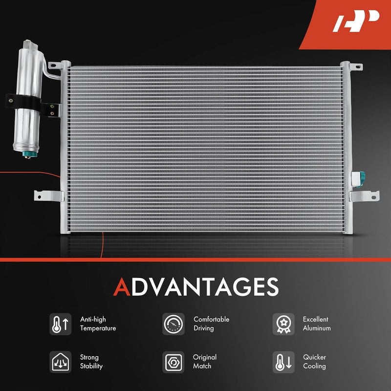 A-Premium AC Condenser for Suzuki Forenza and Reno - Image 5