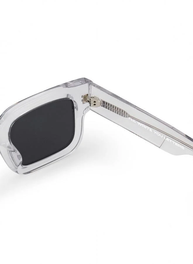 I'LL WRITE YOU LETTERS Aihtiram Sunglasses in Clear