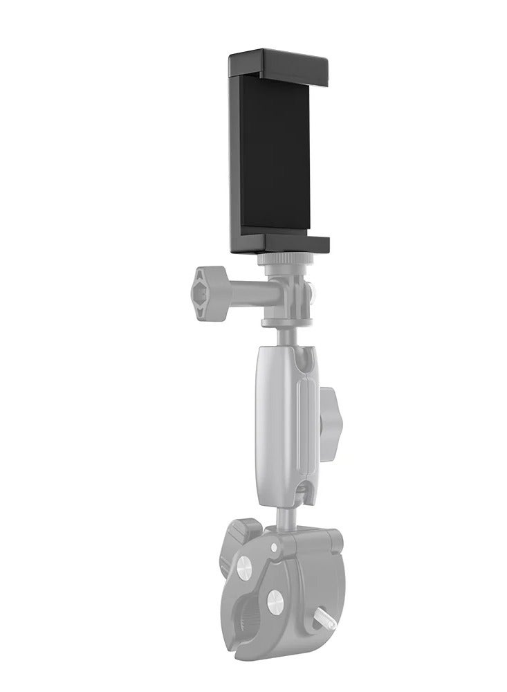 TELESIN TELESIN PJ‑MPH‑001 Adjustable Phone Clip with 1/4″ Screw Hole – Universal Smartphone Holder for Tripods, Selfie Sticks & Gimbals - Image 2