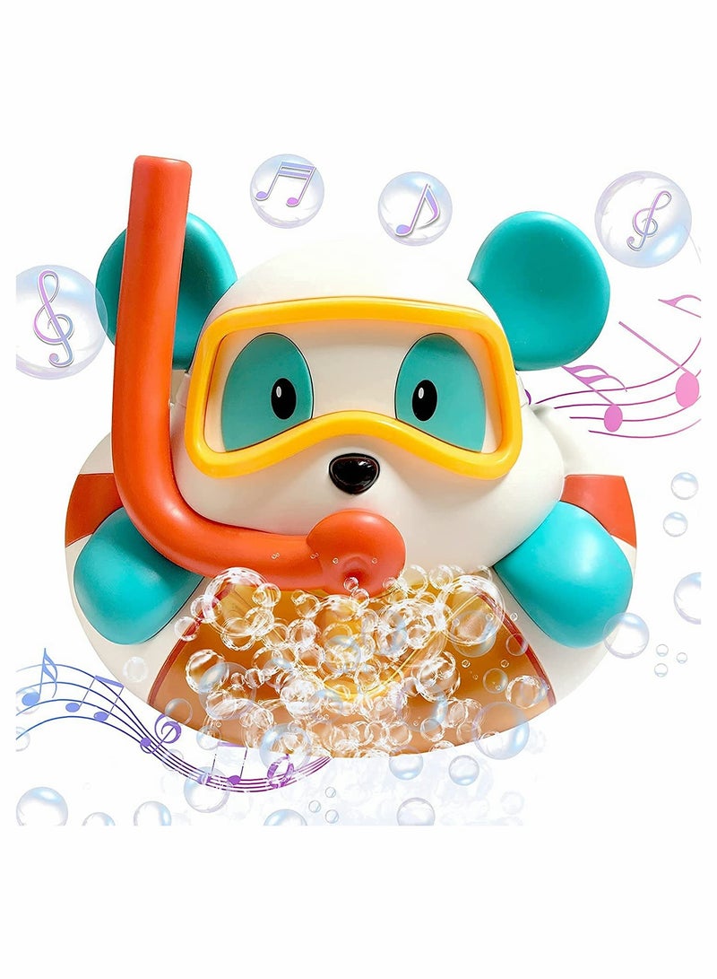 Automatic Bubble Blower for Kids, Fun Bath Toy for Bubble Bath Experience in Bathtub - Image 1