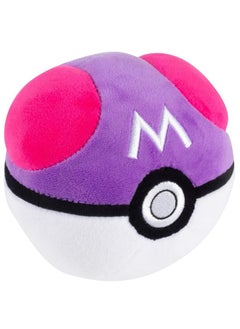 Pokemon Pokemon 5 Pok Ball Plush 4Pack  Pokeball Great Ultra Master  Officially Licensed  Soft Stuffed Toy Balls with Weighted Bottom  Halloween Accessory  Gift for Kids Girls Boys Fans  - Image 2