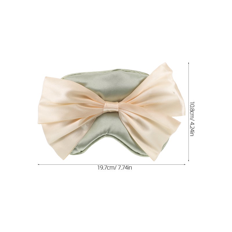 2pcs Comfortable Silk Eye Women Light-Blocking Sleep with Adjustable Strap Cute Soft Sleeping for Travel Home Office - Image 4