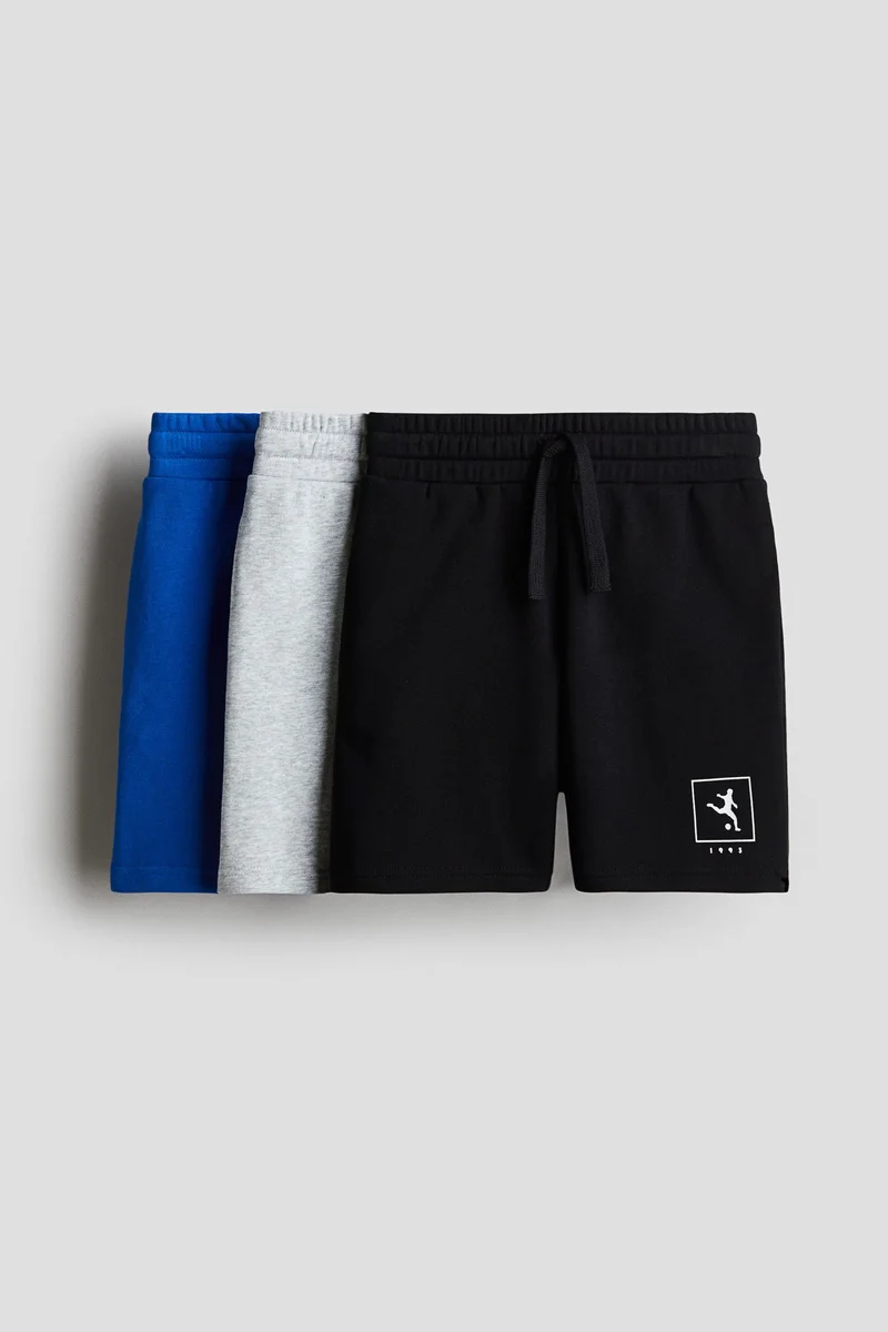 H&M 3-pack sweatshorts