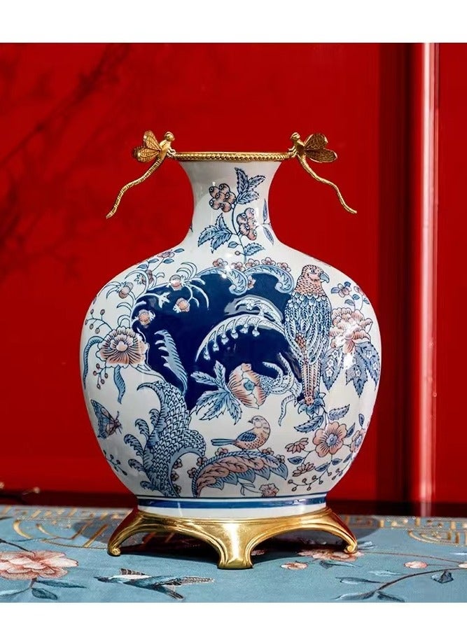 China Made OdonataTympanum vase - Image 1