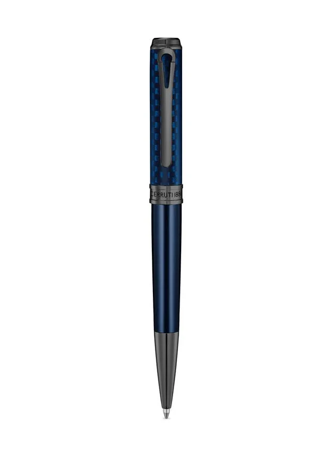 CERRUTI 1881 Angelo Pen Half Textured & Carbon Fiber Finish Luxury & Durability