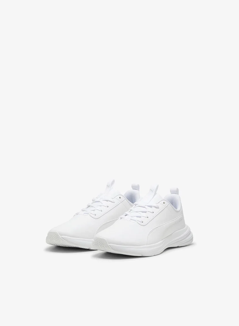 Puma puma white-silver mist Youth  Rickie Runner Sl  | Best Price UAE
