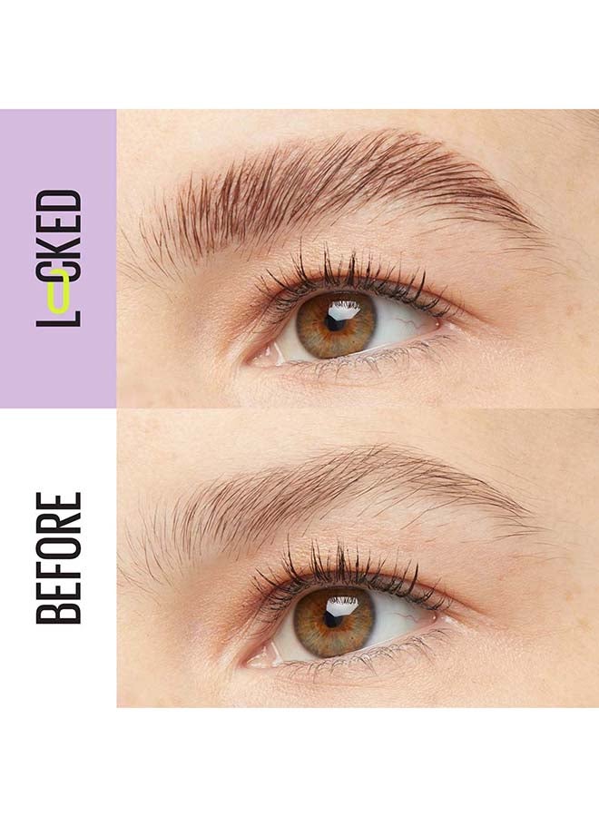 MAYBELLINE NEW YORK Super Lock Brow Glue Tinted Eyebrow Gel, 24HR Hold Long-Lasting Non-Sticky Waterproof, Flake-Proof, Transfer-Proof - Medium Brown - Image 4