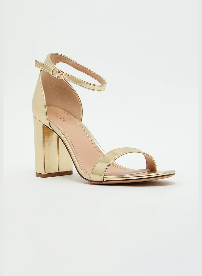 سي سي سي Block Heel Sandals