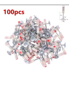 Generic One Hundred Multi-Color Steel Nails Compatible with Nail Gun  - Image 1