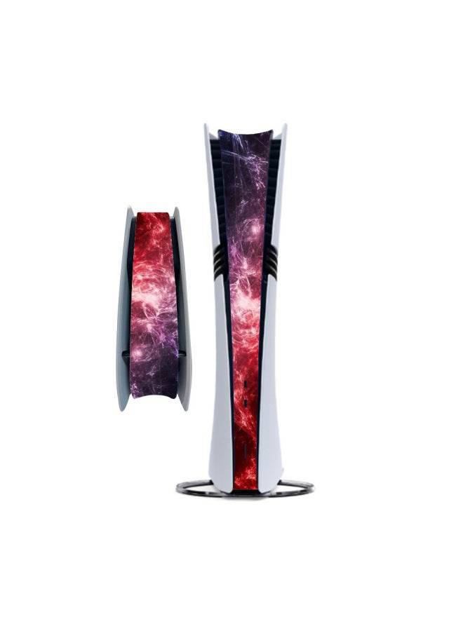 Ps5 Pro Side Film In The Middle Of The Anti-fingerprint Host Bar Personality Stickers Can Be Made To Map The Optical Drive-Color:16 - Image 4