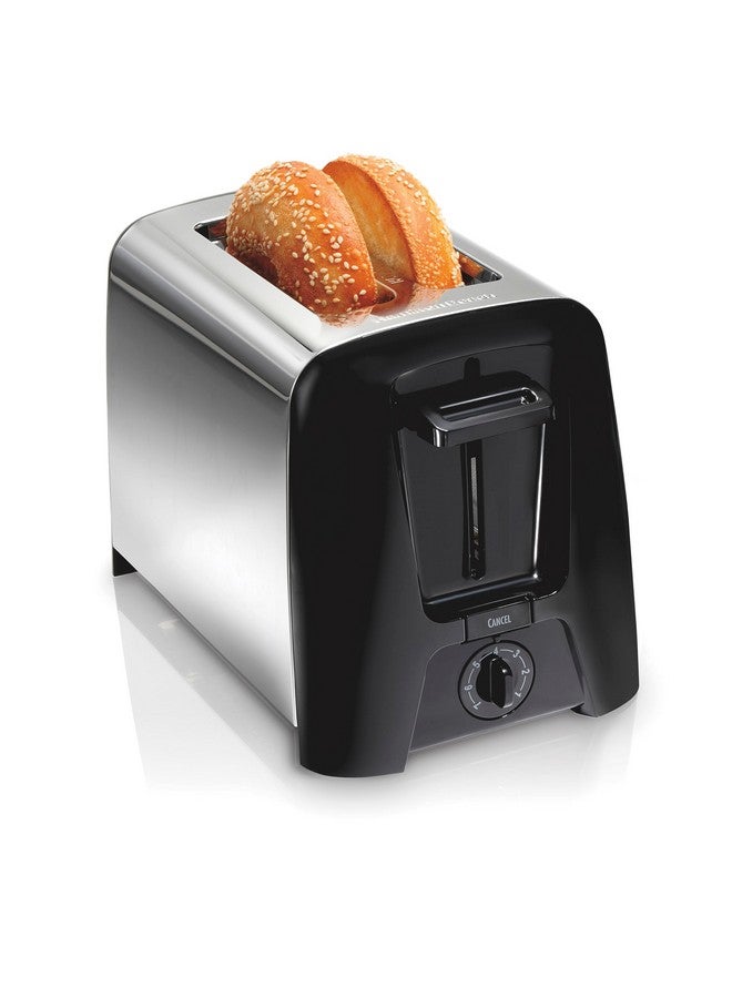 Hamilton Beach Hamilton Beach 2 Slice Toaster with Extra Wide Slots, Shade Selector, Auto-Shutoff, Cancel Button and Toast Boost, Black  - Image 1