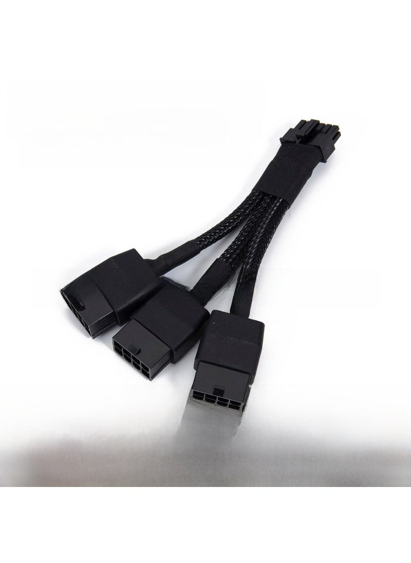 Generic 4x8P to 16P GPU Power Cable PCIE5.0 Adapter for RTX4090 4080 Insert 12+4 to turn 3 8 