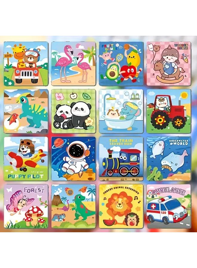 30Pcs Cartoon Animal Puzzles Educational Paper Jigsaw Toys For Youngsters Birthday Gifts - Image 5