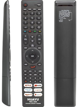 Kl RM-L1655 Universal LCD LED TV Remote with Netflix-Youtube-Google Play Buttons - pzsku/ZF089B3A1DA44A9D3C4C1Z/45/_/1728053641/187946e1-9a49-4ec3-af37-80b5b4f7c81e