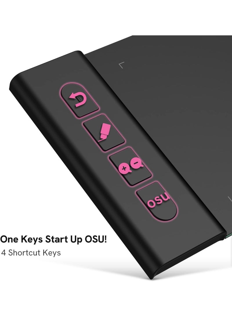 VEIKK VK430 Graphic Drawing Tablet with Battery-free Pen and 8192 Levels Compatible with Windows, Linux, Android, Mac and Chromebook - Image 3