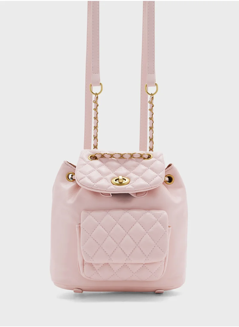 ELLA Quilted Mini Backpack