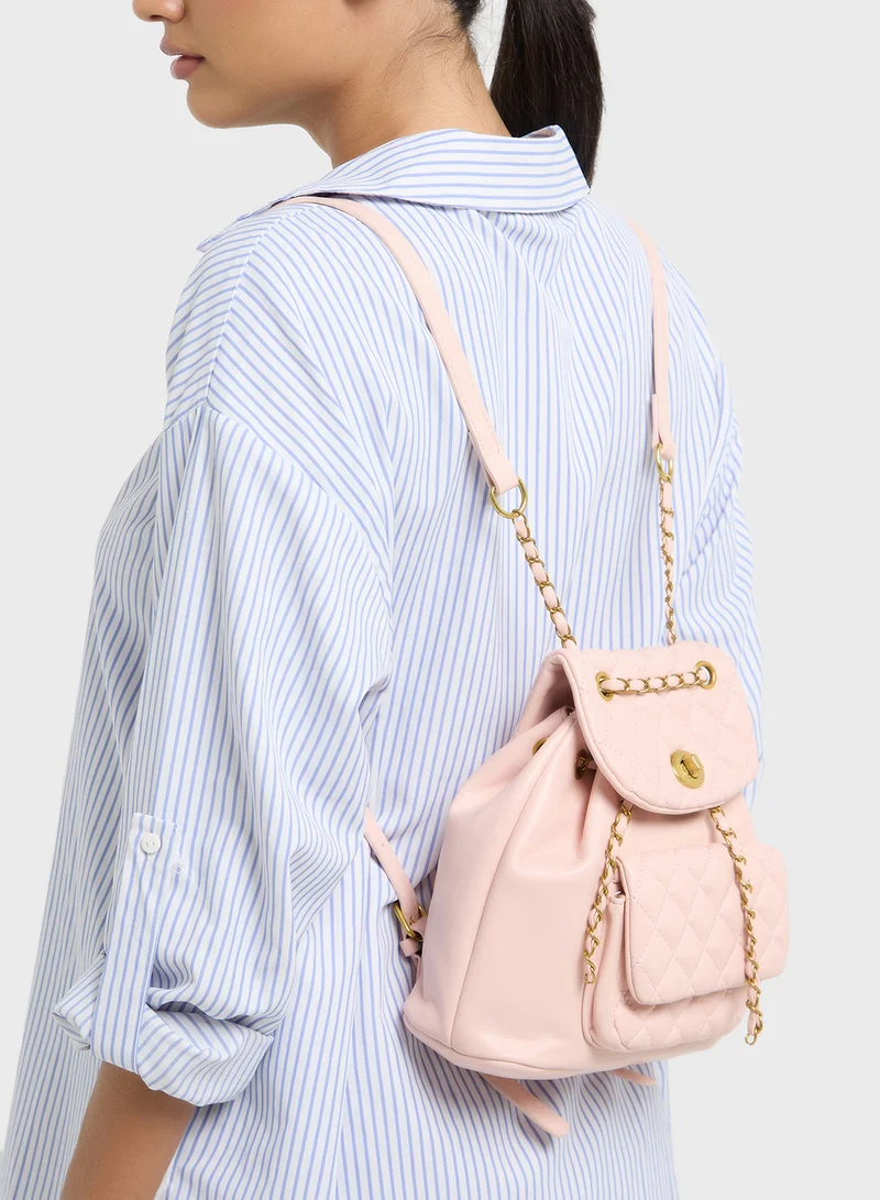 ELLA Quilted Mini Backpack