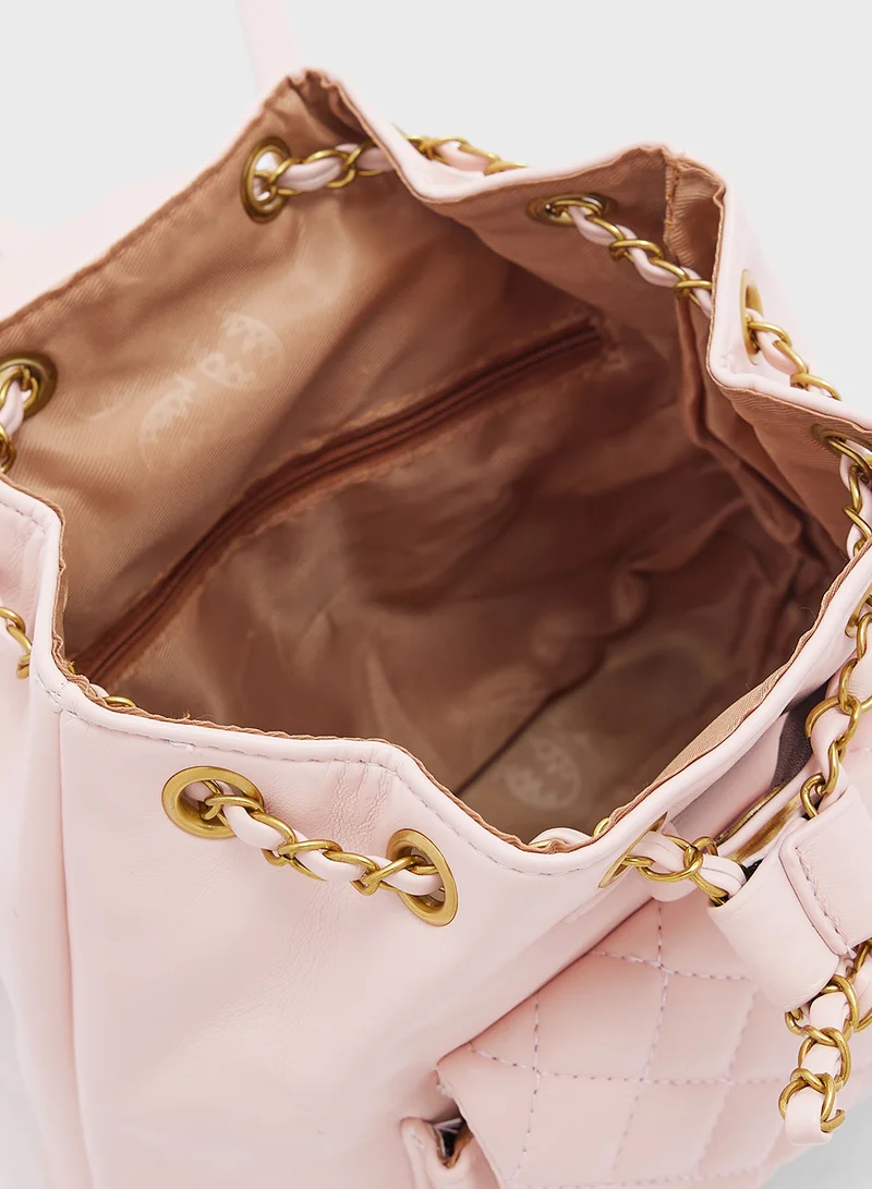 ELLA Quilted Mini Backpack