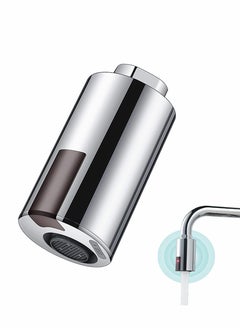 KASTWAVE Touchless Faucet Adapter for Kitchen Bathroom, Universal Standards Thread Automatic Smart Faucet, IPX6 Waterproof Smart Faucet Water-Saving Sensor, Chrome Style for High Spout Faucet  - Image 1
