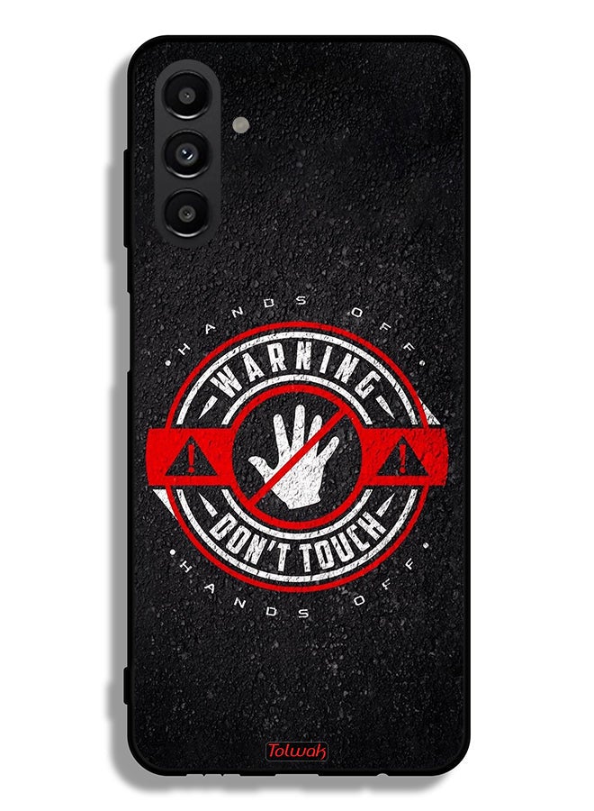 Tolwak Samsung Galaxy A13 5G Protective Case Cover Warning Do Not Touch - Image 1