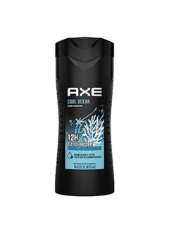 Axe Xe Cool Ocean Men'S Body Wash With Essential Oils 12H Refreshing Scent Body Wash For Men Clean And Fresh Scent 16 Oz  - Image 1