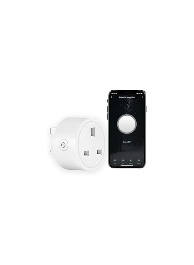 PROMASS promass ZigBee Portable Smart Plug, 16A High Power, with Energy Monitoring, Works as Repeater to Extend ZigBee Signal Coverage, Smart Life/Tuya Smart App, Work with Alexa Google Home, promass HUB Required  - Image 2
