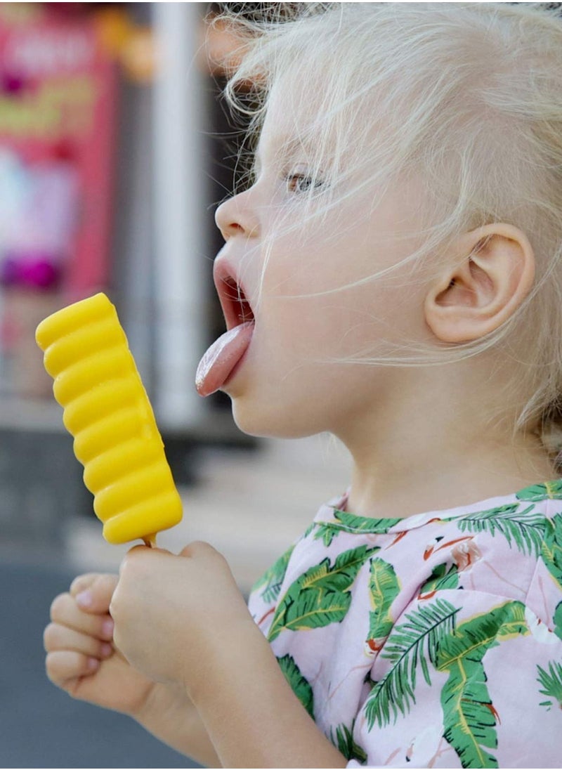 Y&D - Silicone Popsicle Moulds, 8 Cavities Ice Cream BPA Free Moulds for Kids, Reusable Pop Easy Release Maker Mould Home Office - Image 1