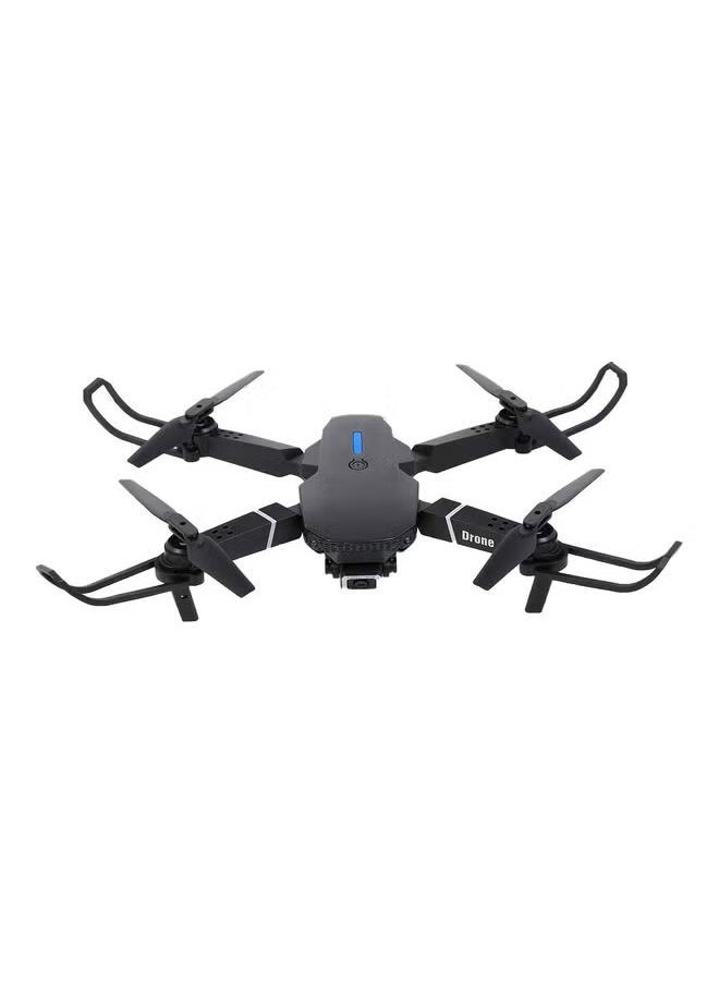 طائرة درون رباعية المراوح LS-E525 بتصميم ثلاثي الأبعاد وقلاب ومزودة بجهاز تحكم عن بعد وكاميرا بجودة 4K وتدعم تقنية الواي فاي والرؤية من منظور الشخص الأول، إضافة إلى وضع من دون رأس وتثبيت الارتفاع وتتبع الإيماءات والصور والفيديوهات مع 3 بطاريات، لون أسود 21.5*7*18سم