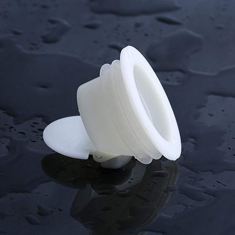 SIYANSHU SIYANSHU Drain Backflow Preventer Plastic Odor Proof Drainage Trap Sewer Pipe Sealer for Home Bathroom Insert Drain Plug Washing Machine/Drain Cap/Drain Cover/Drain Hoses/Insect Repellent (Pack of-3)  - Image 5
