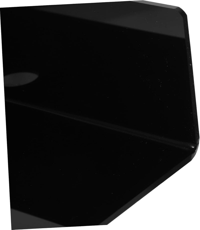 Garneck Acrylic Floating Shelf Shaped Wall Mounted Storage for Cosmetics Sundries and Kitchen Essentials No Drilling Required Compact Design for Bedroom Bathroom and Living Room - Image 4