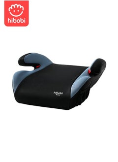 hibobi Child Car Booster Seat, Suitable for Ages 6-12, 22-36kg, with 3-Point Seatbelt, Detachable Washable Cover, Ergonomic Design  - Image 1