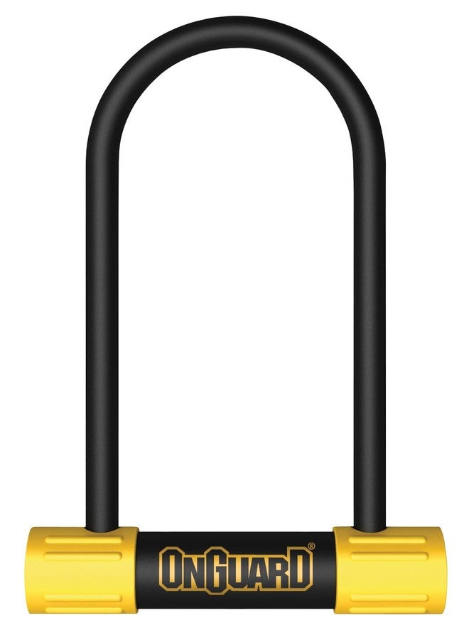 OnGuard Bulldog Medium U-Lock – 13 mm Hardened Steel Shackle (90 × 175 mm) – X2P Double Bolt Lock, Z-Cylinder Core, 5 Keys & Mount Bracket