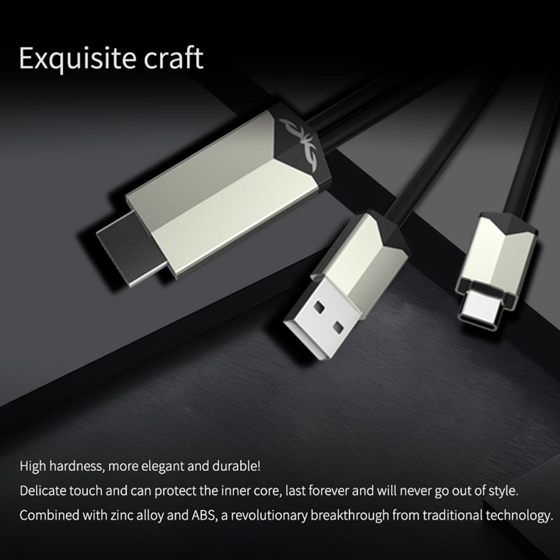Mirascreen USB C to HD Cable 6.56ft 4K 30Hz Resolution - Plug Play Screen Mirroring for Home Office Travel - Image 4