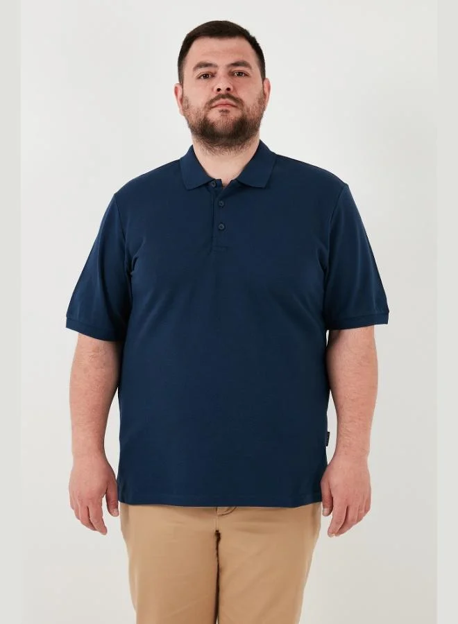 Buratti  Buratti Cotton Regular Fit Plus Size Polo Collar T Shirt Men's Polo Collar T Shirt 5902127B for Men | Best Price UAE