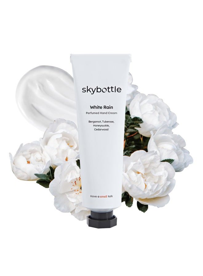 skybottle Hand Cream, Nourishes Very Dry Hands, Korean Hand Lotion, Hand Care for Women & Men, Perfumed with Bergamot, White Rose Scent with Shea Butter, 1.7 Fl. Oz - Image 1