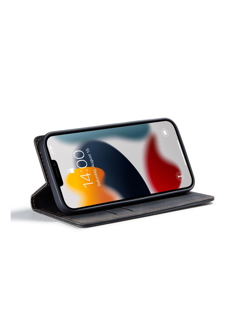 Suteni Flip Cover Protective Leather Case for iPhone - Image 3