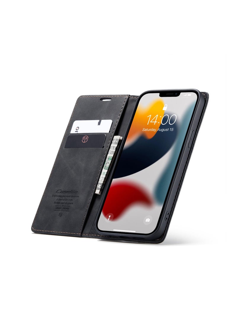 Suteni Flip Cover Protective Leather Case for iPhone - Image 2