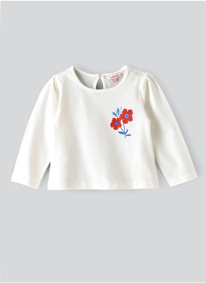 جيلين Jelliene Girls Cotton T-shirt, Soft and Comfortable Cotton T-shirt for Girls, Breathable and Skin-Friendly, Perfect for Everyday Wear