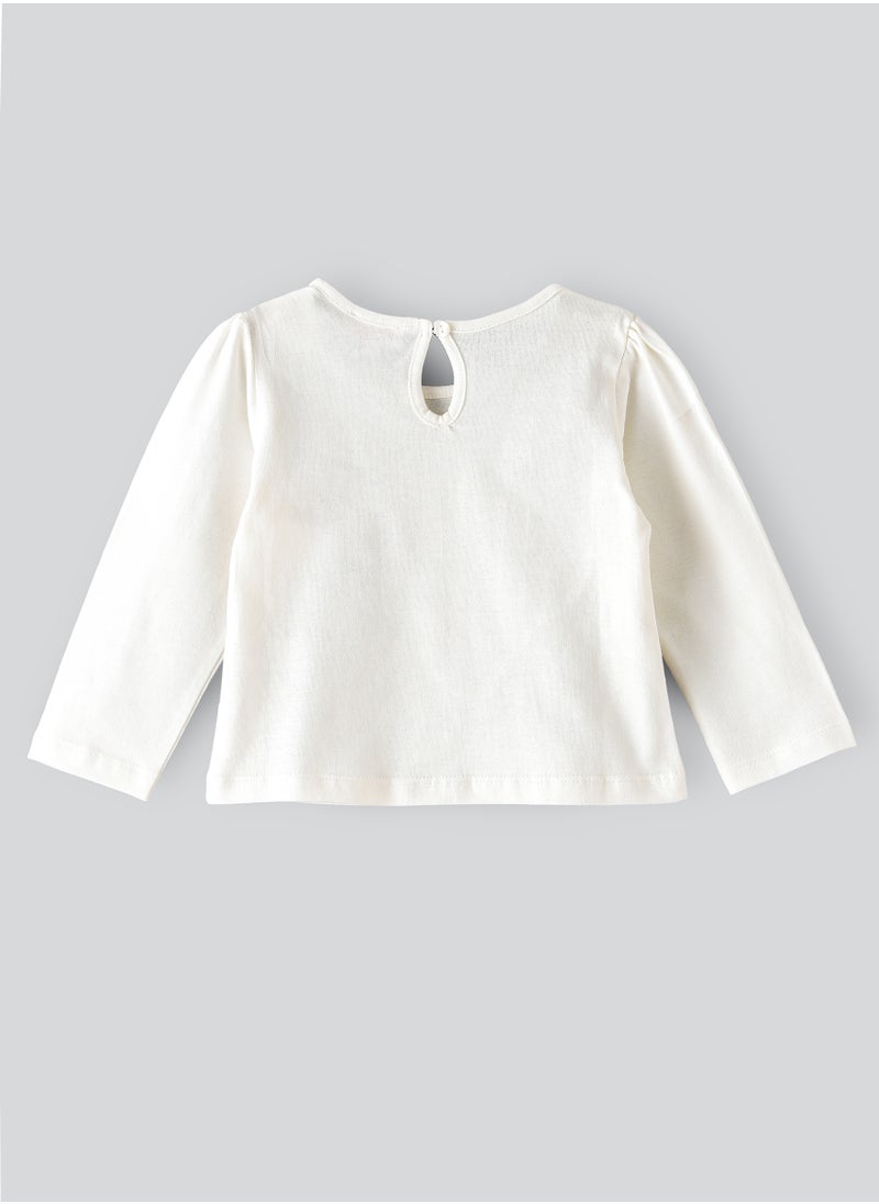 Jelliene - Jelliene Girls Cotton T-shirt, Soft and Comfortable Cotton T-shirt for Girls, Breathable and Skin-Friendly, Perfect for Everyday Wear - Image 1